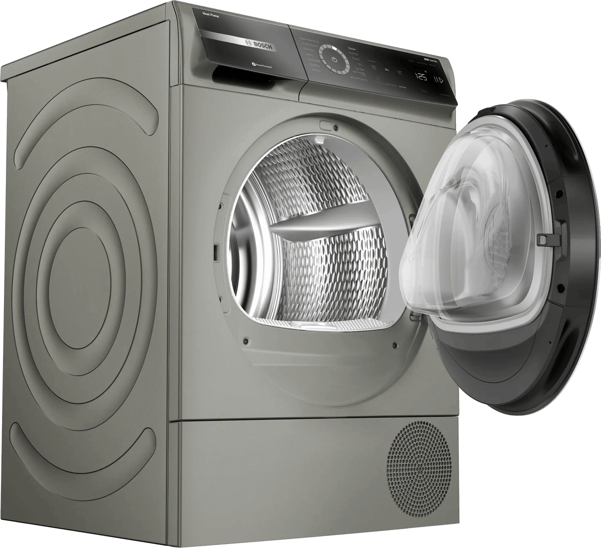 800 Series Heat Pump Dryer Pearl Steel