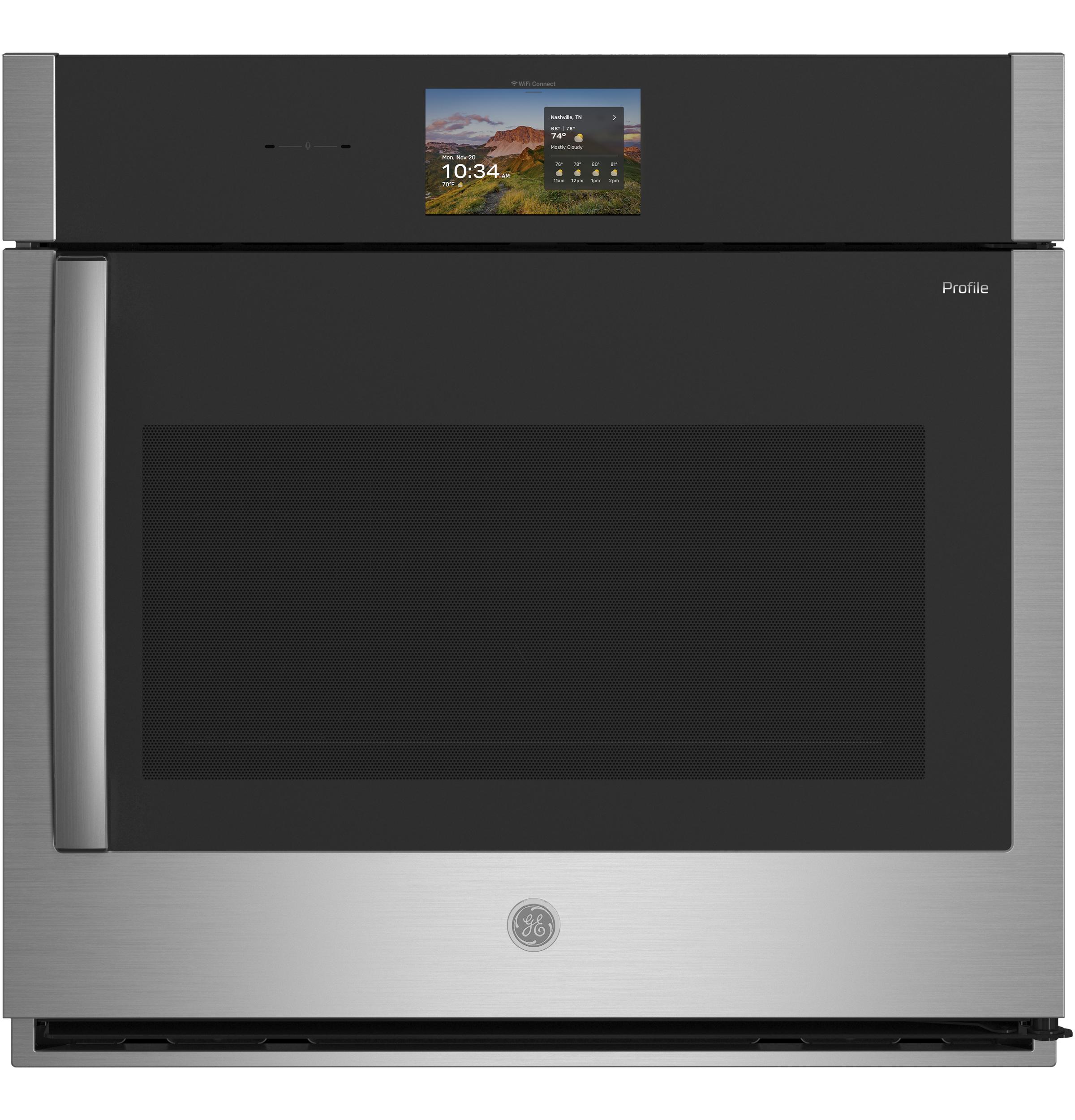 GE Profile™ 30" Smart Built-In Convection Single Wall Oven with Right-Hand Side-Swing Doors