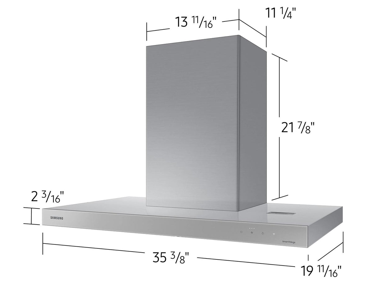 Bespoke Hood Low Noise 630 CFM 36" Width
