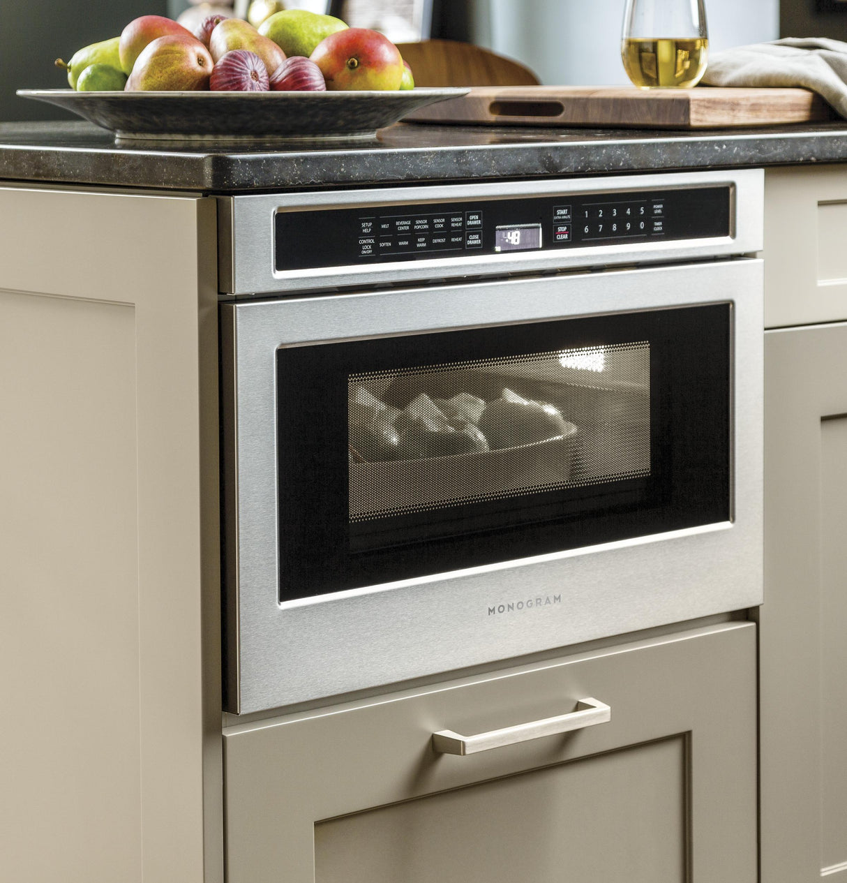 Monogram 1.2 Cu. Ft. Drawer Microwave