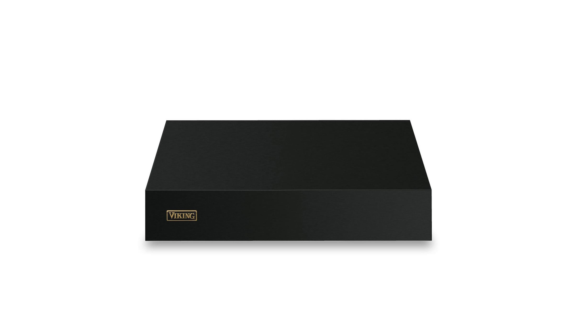 30"W. 12"H. Wall Hood + Ventilator (Finish: Antique Bronze, Trim: Brushed Brass)