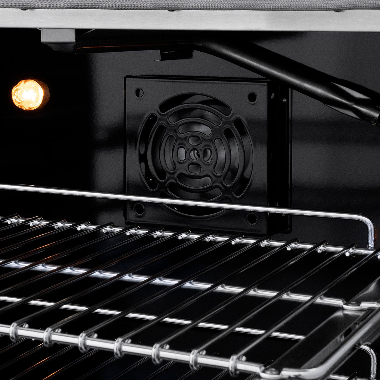 ZLINE 36 in. 5.2 cu. ft. 6 Burner Gas Range with Convection Gas Oven in Stainless Steel with White Matte Door (SGR-WM-36)