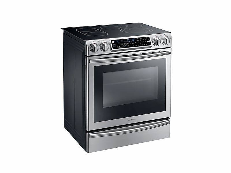5.8 cu. ft. Slide-In Electric Range with Flex Duo™ in Stainless Steel