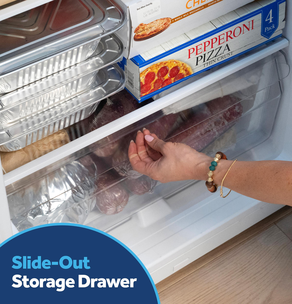 GE® ENERGY STAR® 14.3 Cu. Ft. Smart Garage Ready Convertible Upright Freezer
