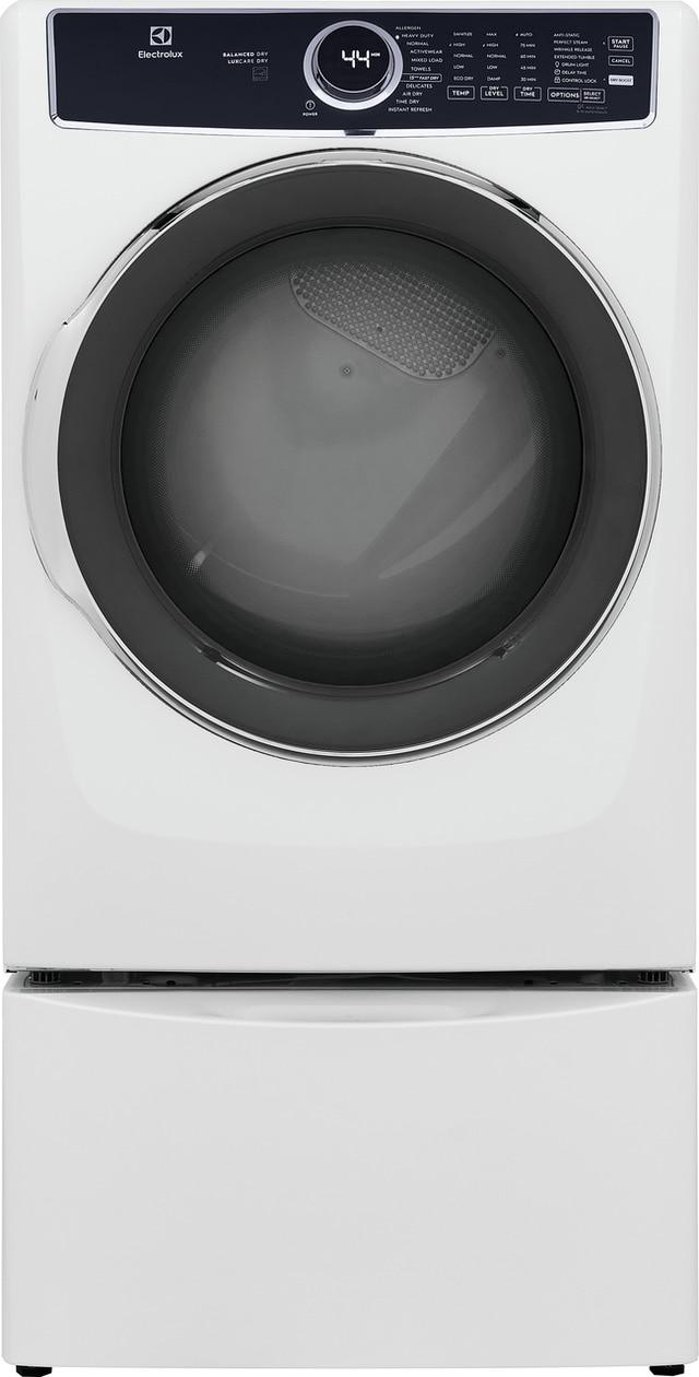 Electrolux Front Load Perfect Steam™ Electric Dryer with Balanced Dry™ and Instant Refresh ™ 8.0 Cu. Ft.