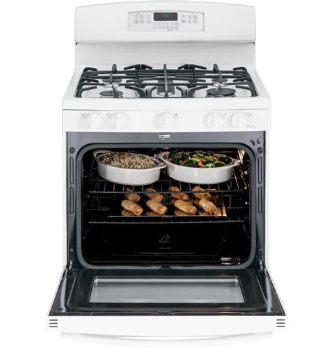 GE® 30" Free-Standing Gas Convection Range