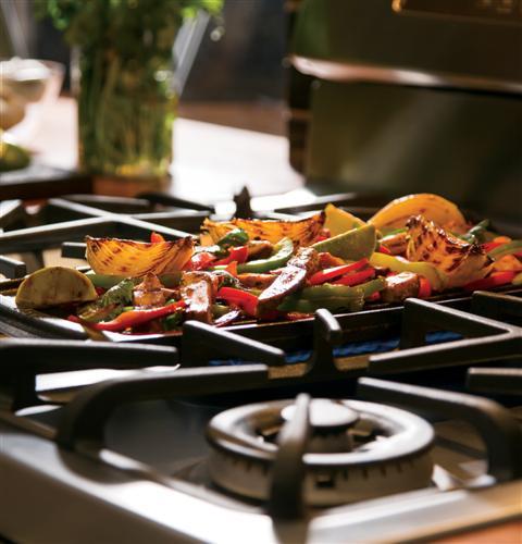 GE Profile™ Series 30" Free-Standing Gas Double Oven with Convection Range
