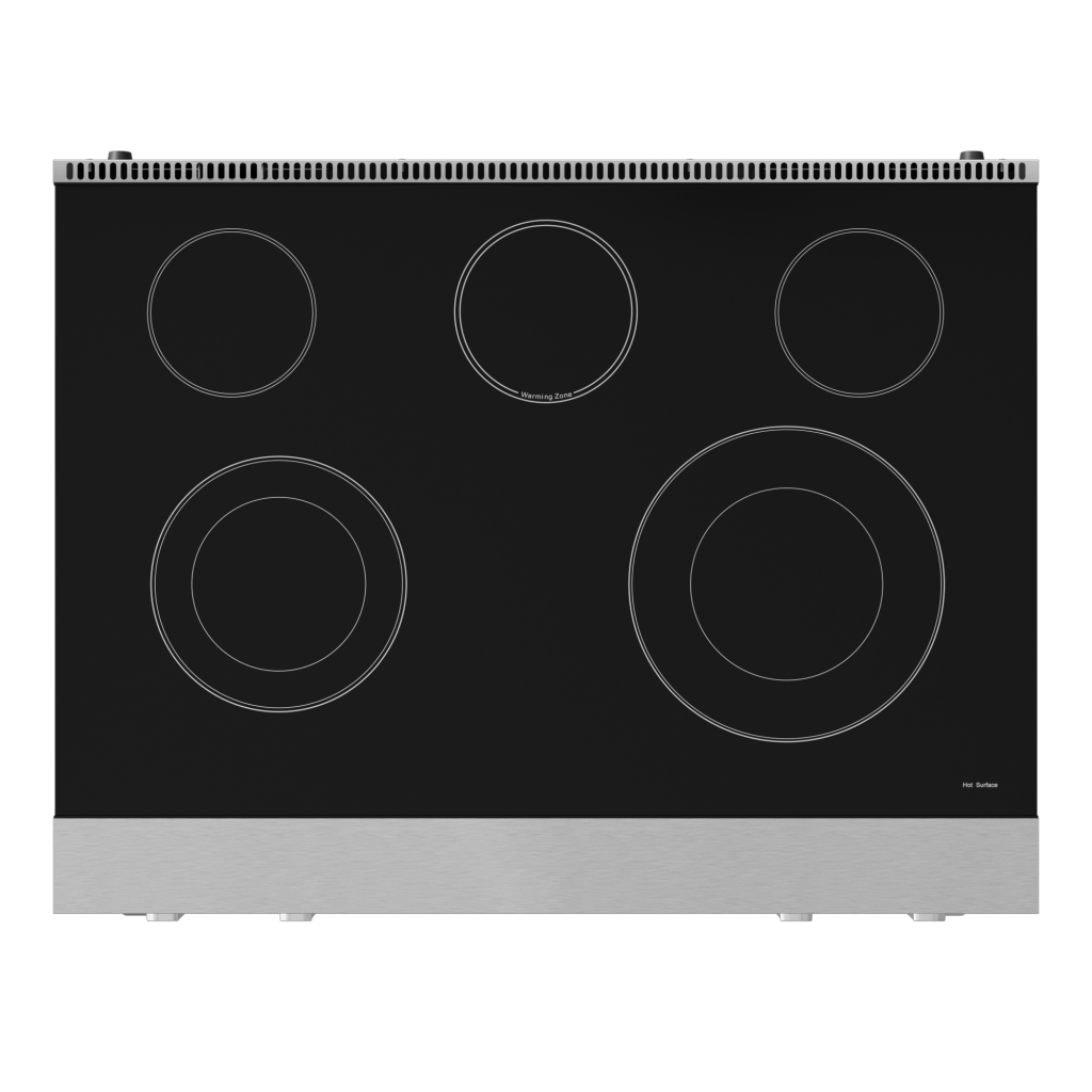 36 Inch Professional Electric Range With Tilt Panel Touch Control In Stainless Steel Gordon Ramsay Series