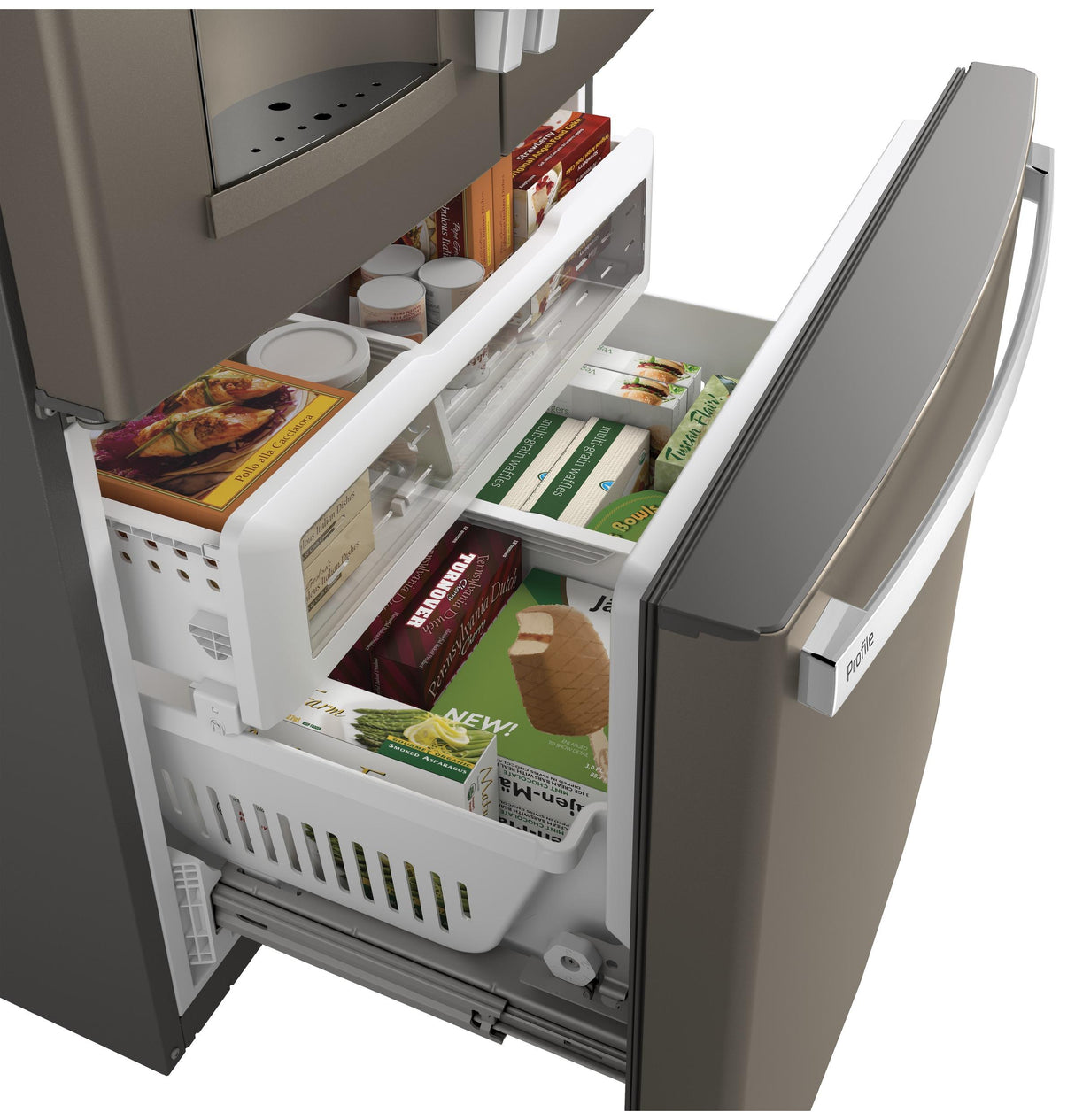 GE Profile™ Series ENERGY STAR® 27.7 Cu. Ft. French-Door Refrigerator with Hands-Free AutoFill