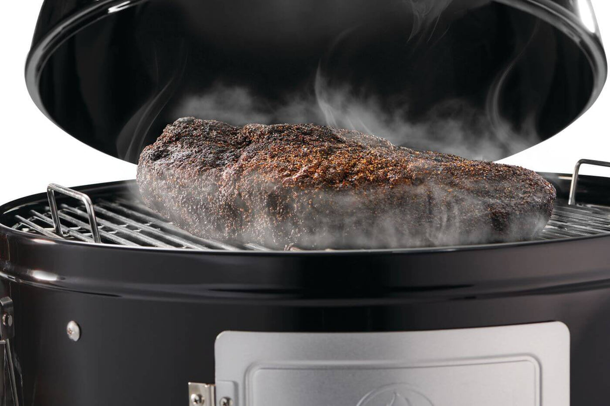 Apollo 18 Charcoal Water Smoker , Charcoal, Black