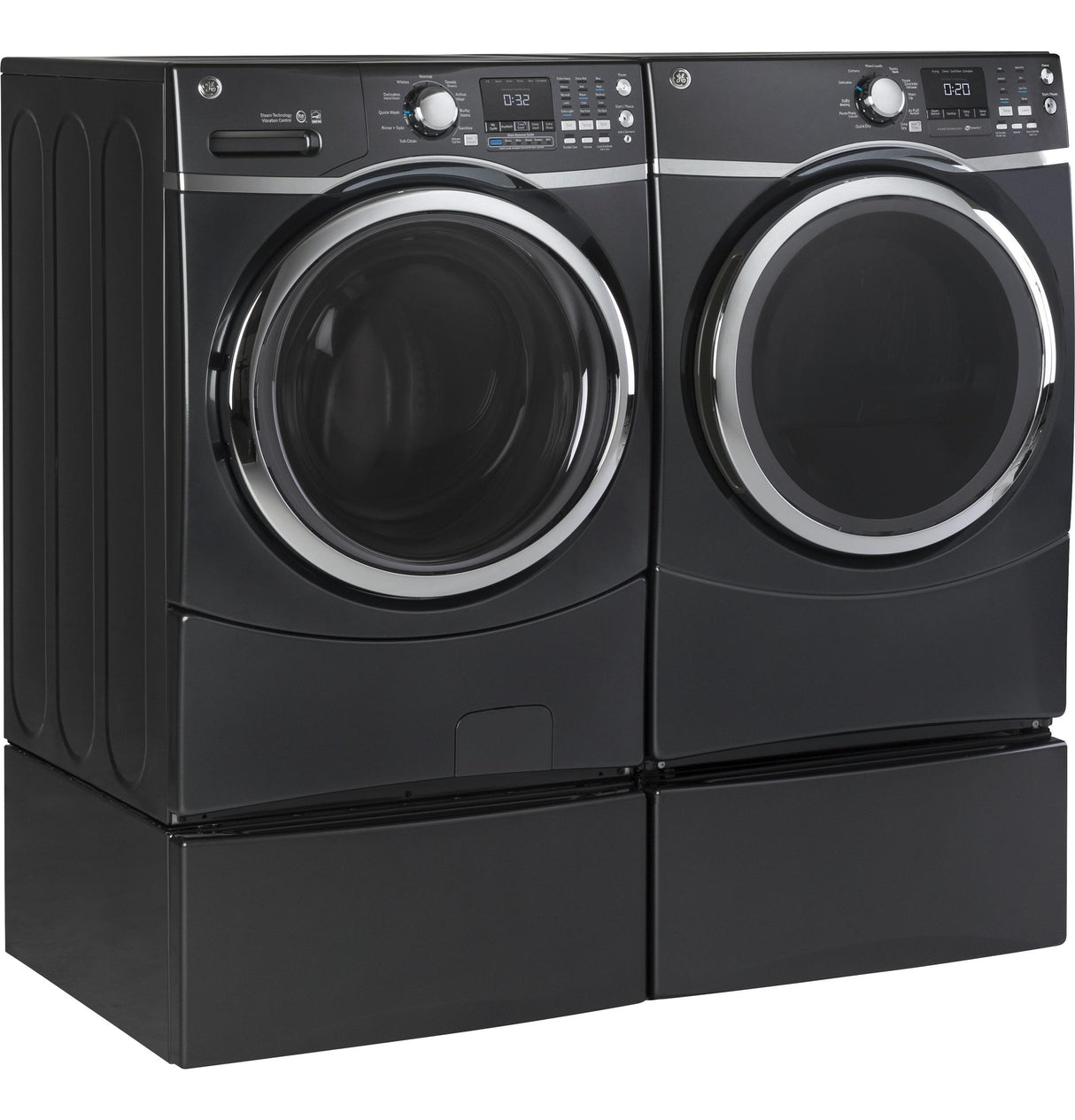 Front load pedestal