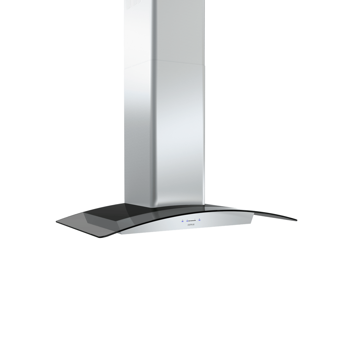 Ravenna, Wall, 30", Blk SS+Gray Glass, ACT, LED