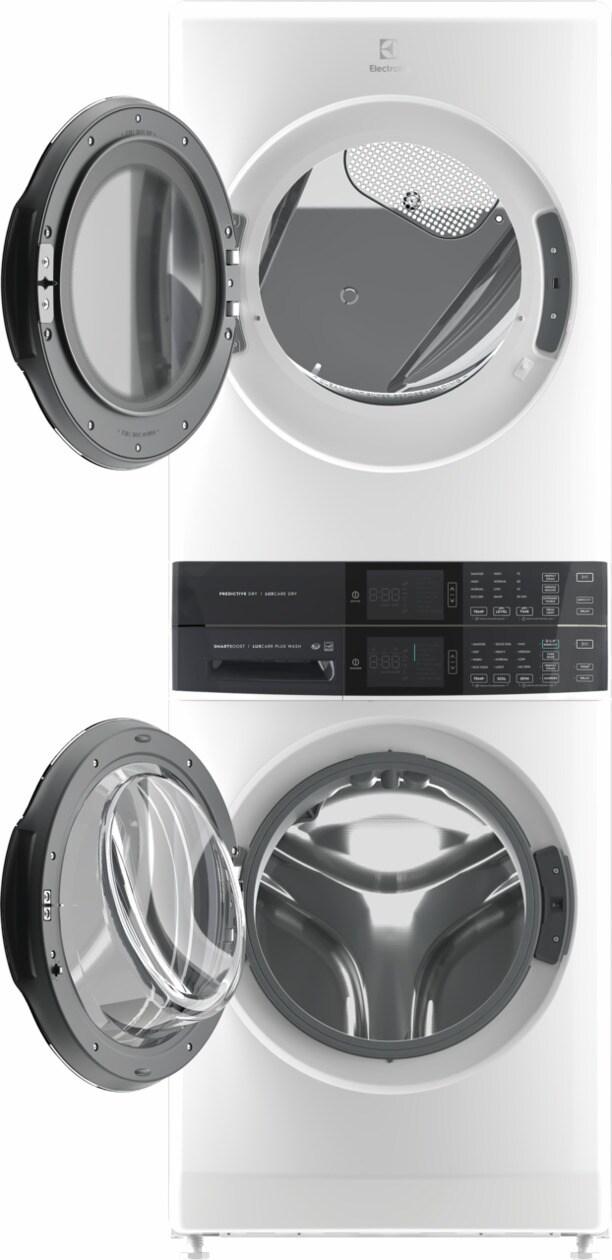 Laundry Tower Single Unit Front Load 4.5 Cu. Ft. Washer & 8 Cu. Ft. Electric Dryer