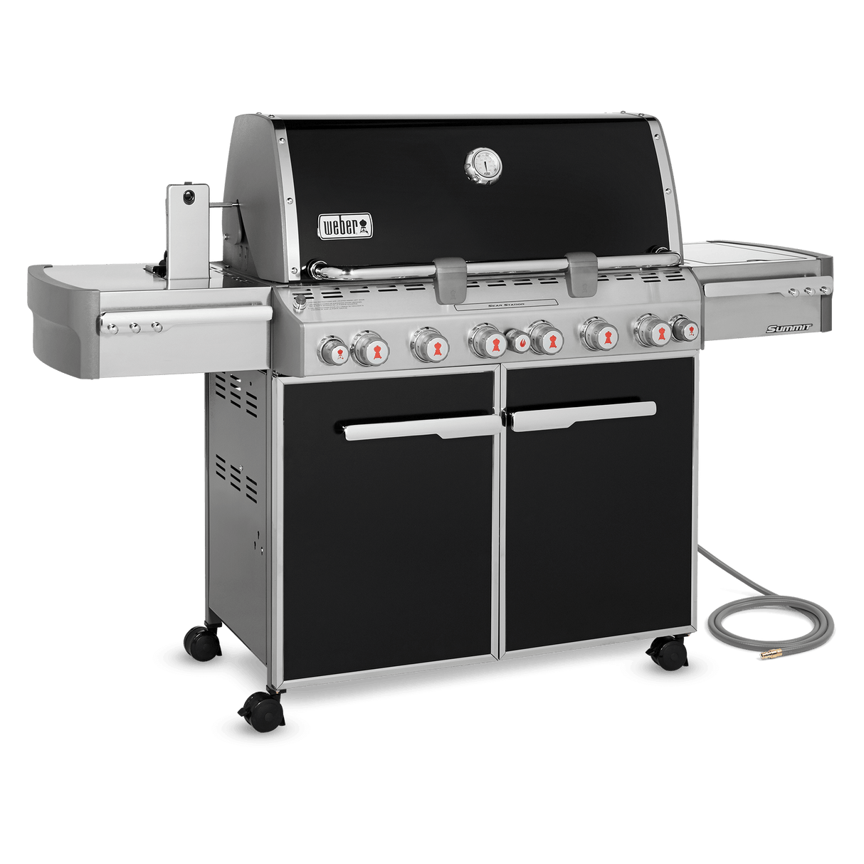 Summit® E-670 Gas Grill (Natural Gas) - Black