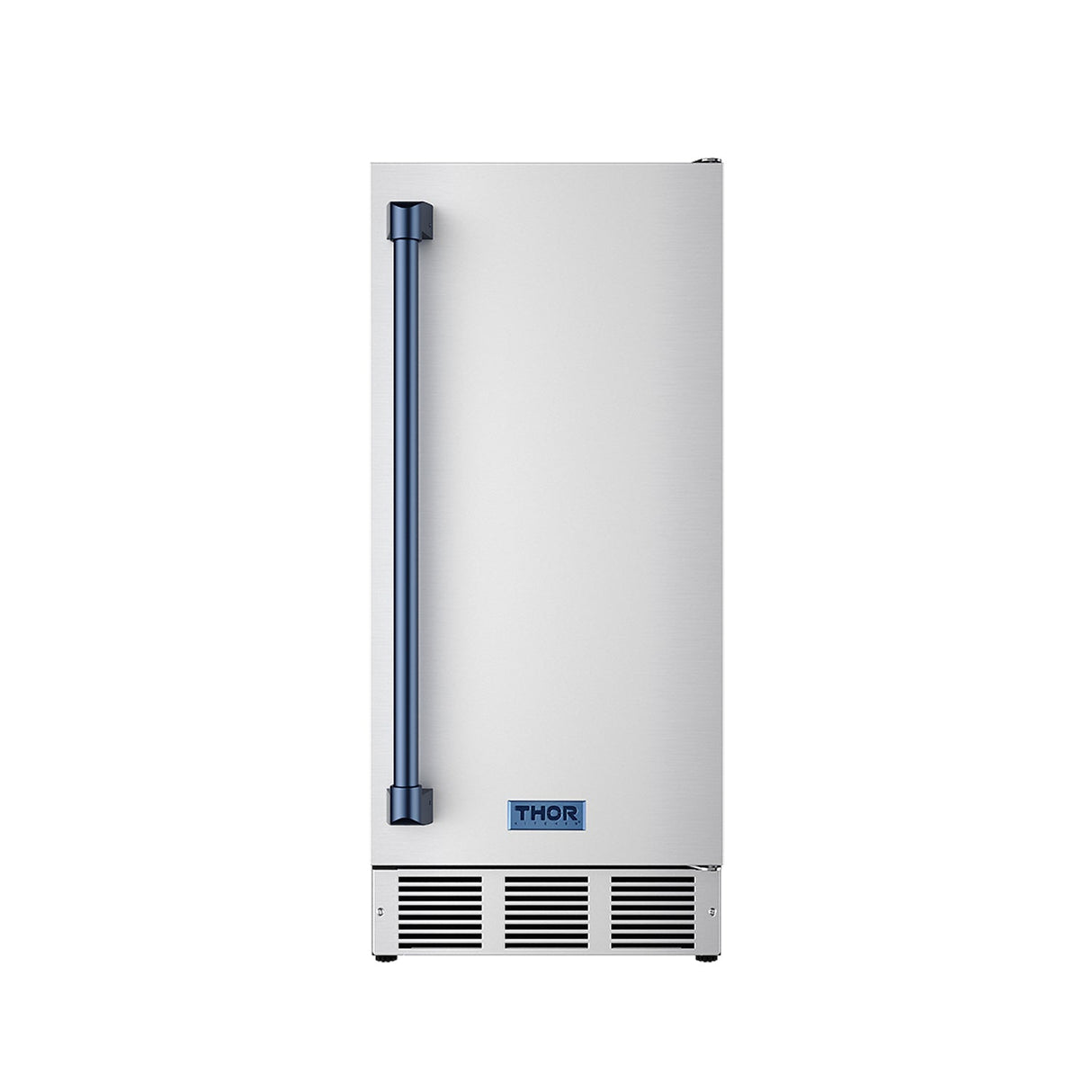 15 Inch Undercounter Built-in/freestanding Ice Maker In Stainless Steel/blue Gordon Ramsay Series