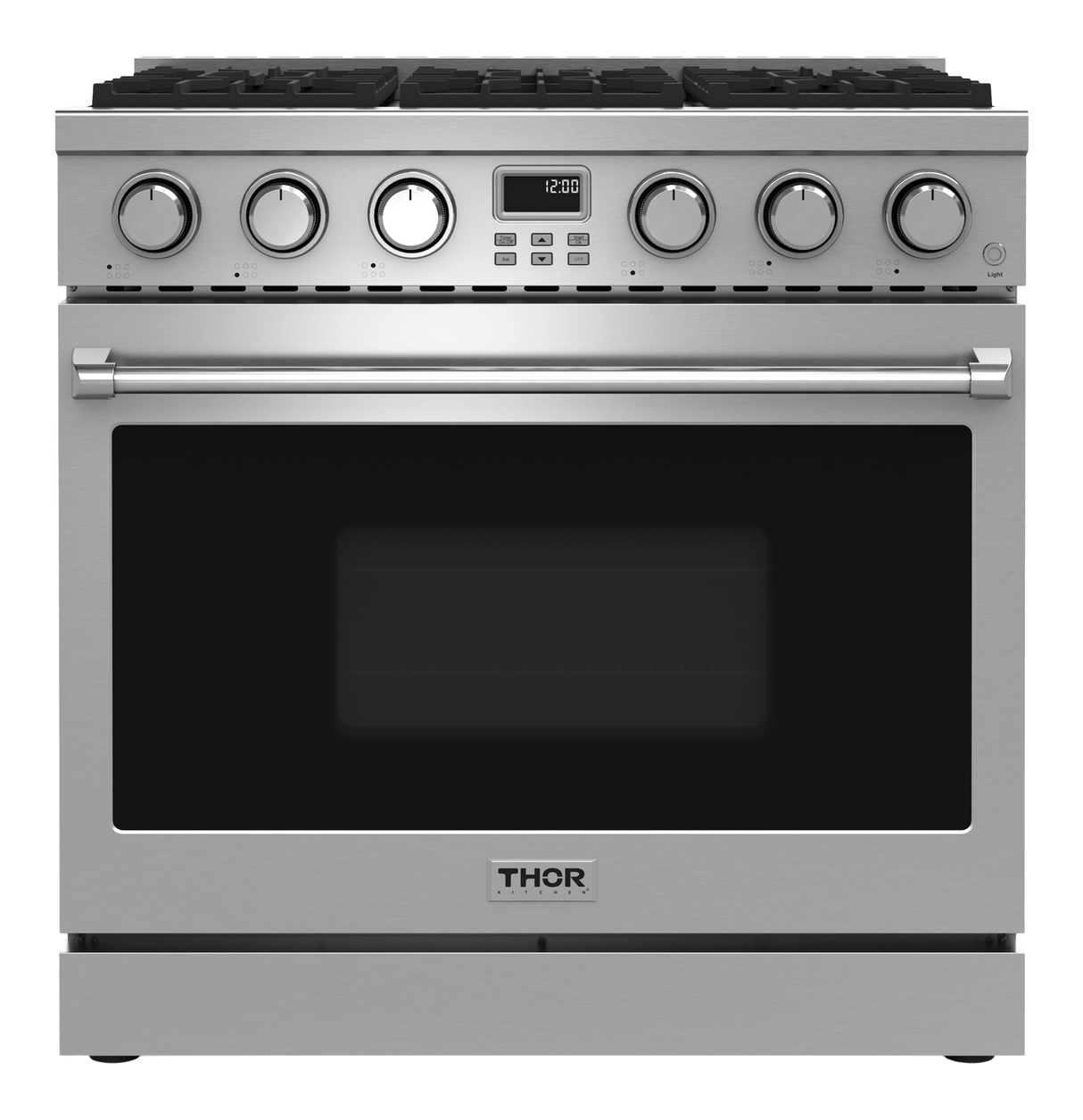 Thor Kitchen 36-inch Contemporary Professional Liquid Propane Range - Arg36lp