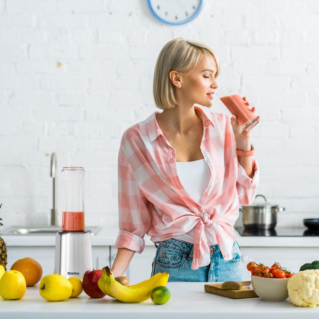 Danby 600mL Smoothie Blender Specialty in Stainless Steel