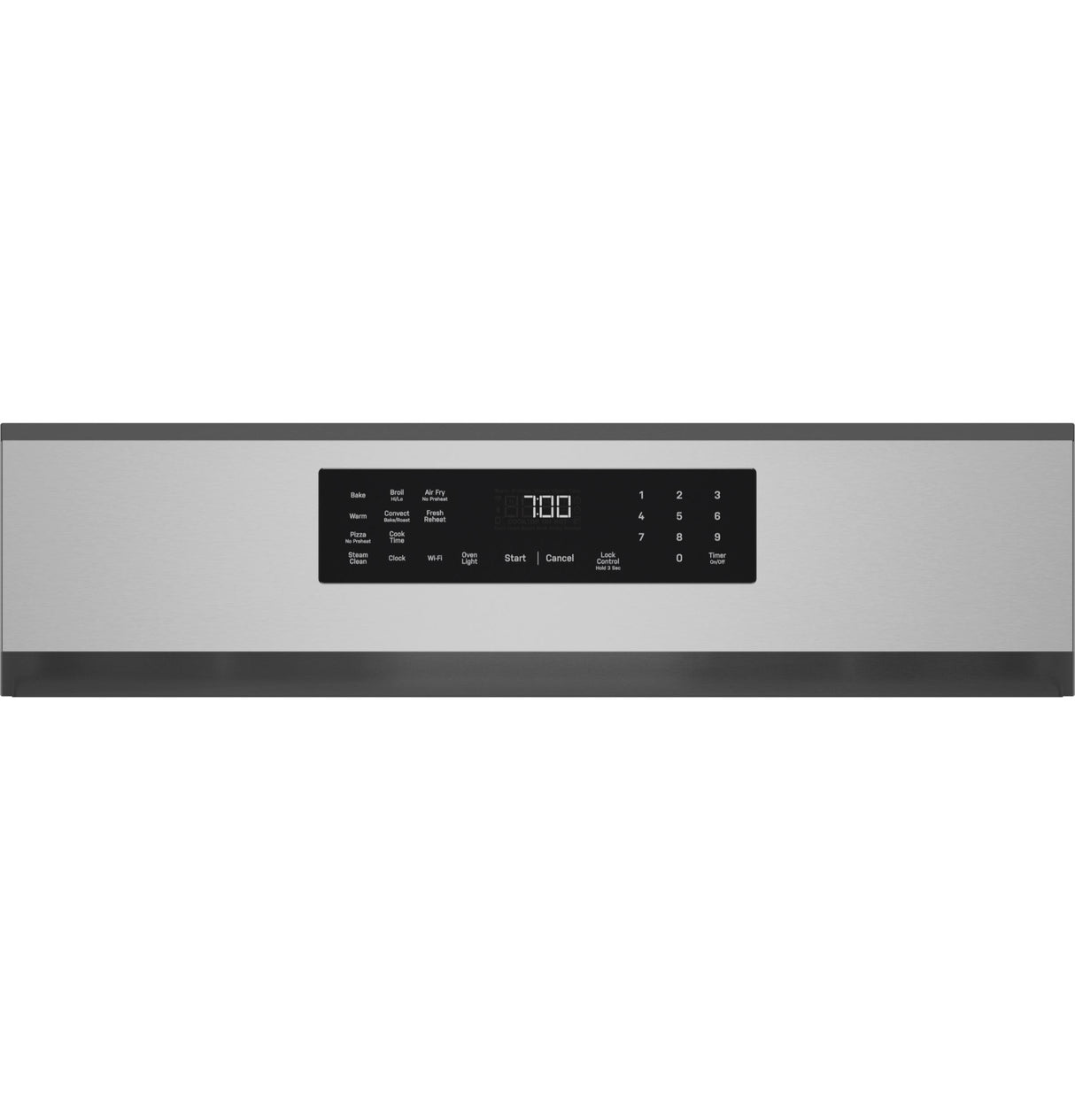 GE Profile™ 30" Smart Free-Standing Gas Convection Range with No Preheat Air Fry and EasyWash™ Oven Tray