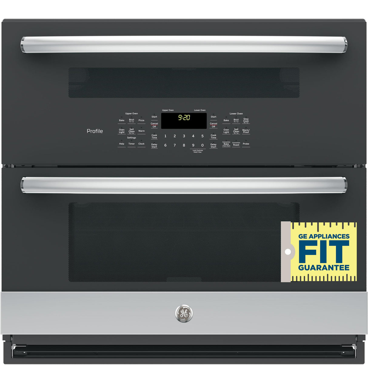 GE Profile™ 30" Built-In Twin Flex Convection Wall Oven