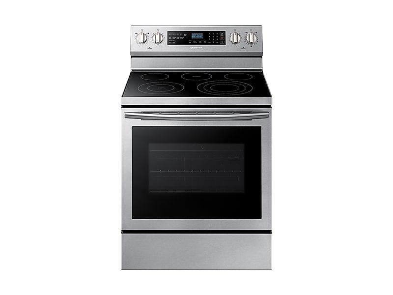 5.9 cu. ft. Freestanding Electric Range with True Convection in Stainless Steel