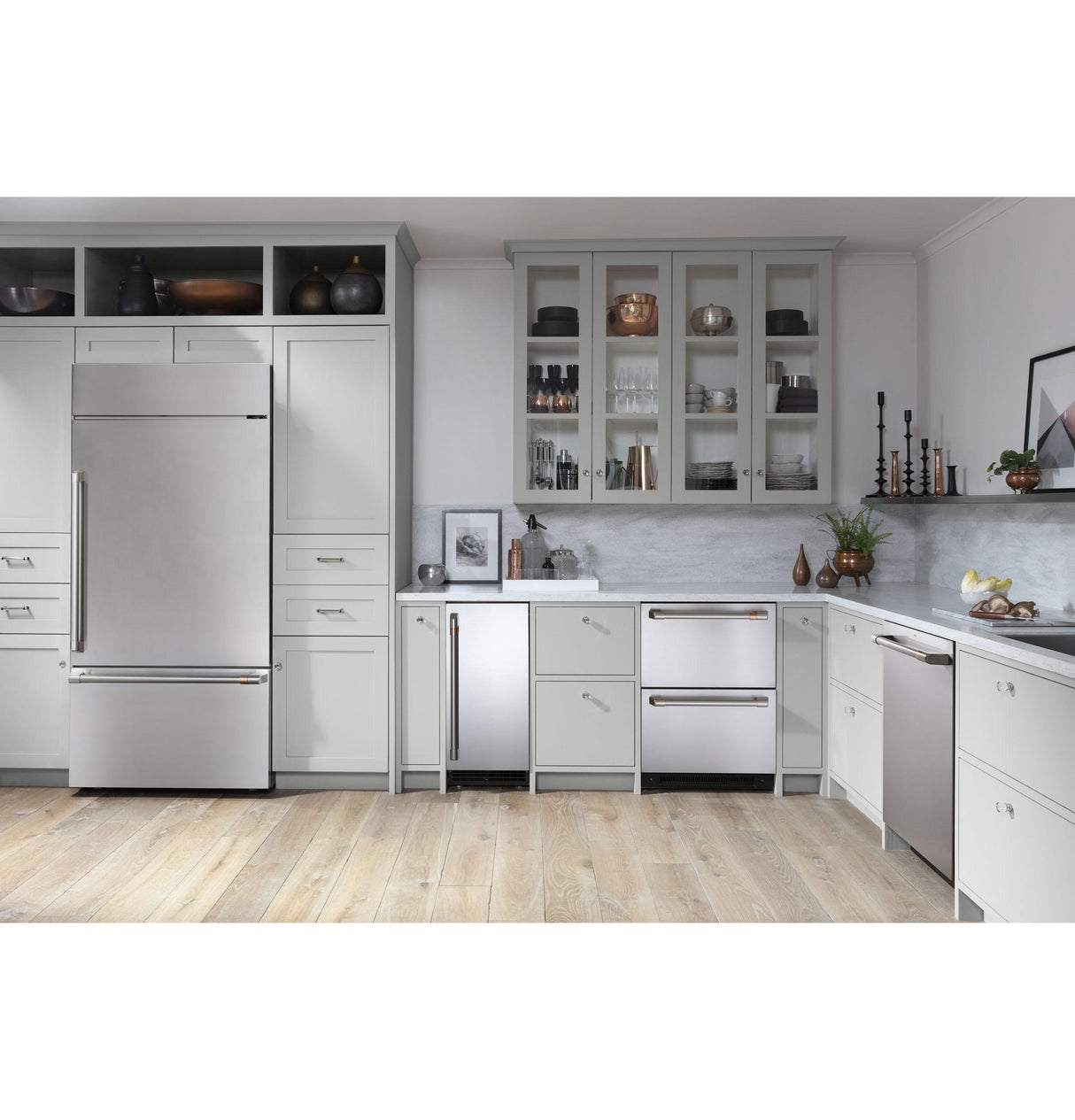 Café™ 21.3 Cu. Ft. Built-In Bottom-Freezer Refrigerator