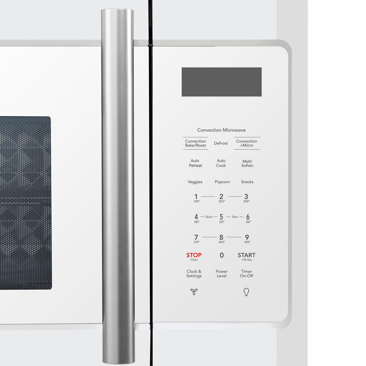 Forno Fornace 30-Inch Over the Range Convection Microwave, White - 1.5 cu.ft, 300 CFM Vent, Touch Control, LED Light