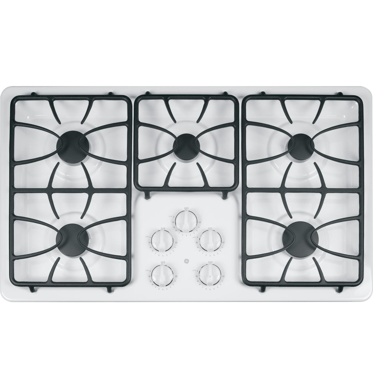 GE® 36" Built-In Gas Cooktop