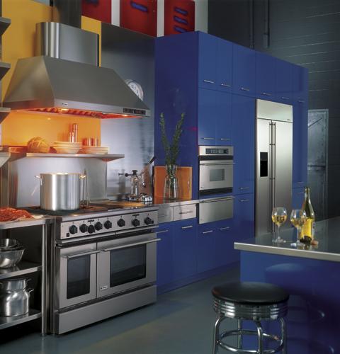 GE Monogram® 48" Professional Range with 4 Burners, Grill, and Griddle (Liquid Propane)