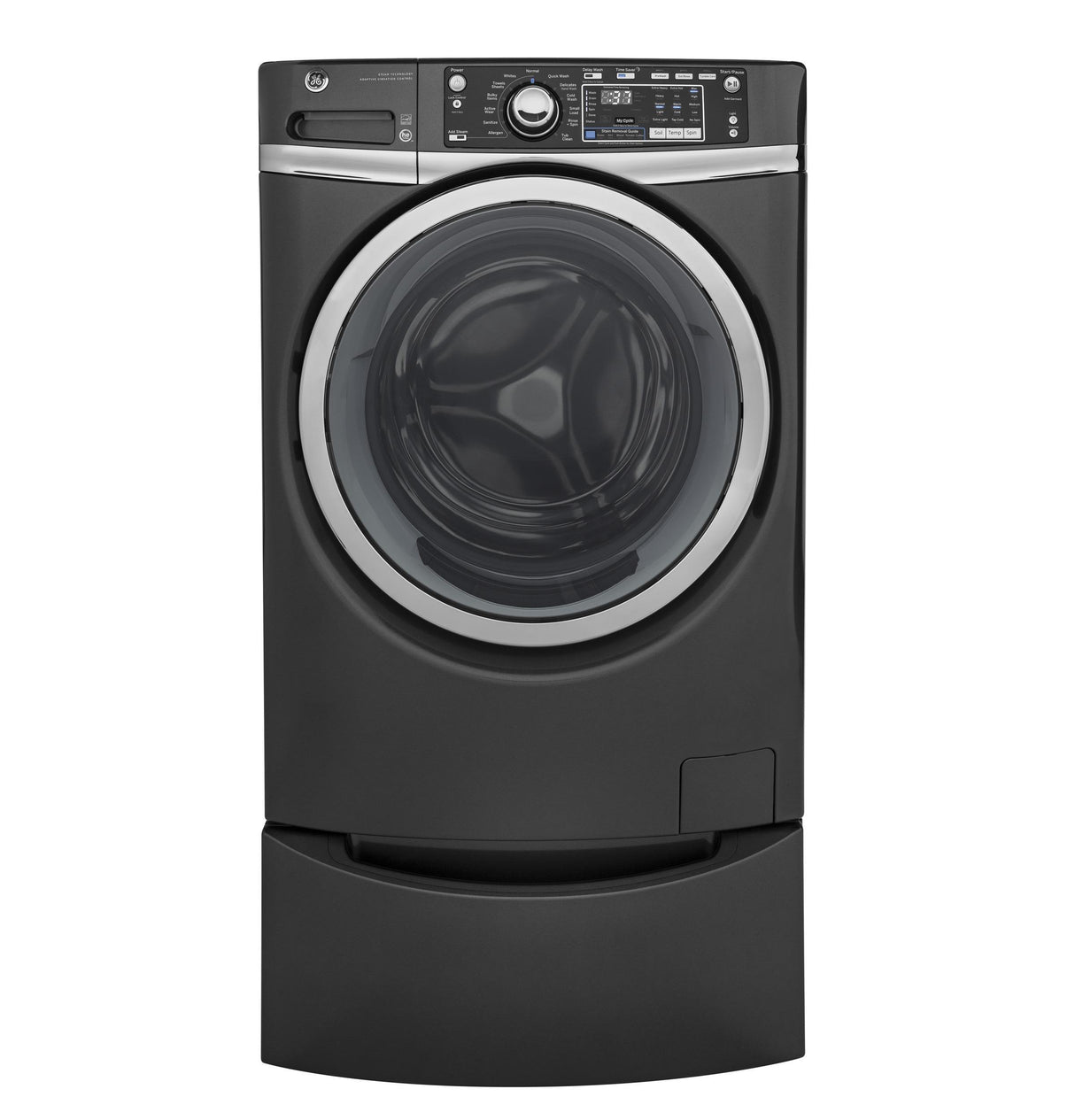 GE® 4.9 DOE cu. ft. Capacity Front Load ENERGY STAR® Washer with Steam