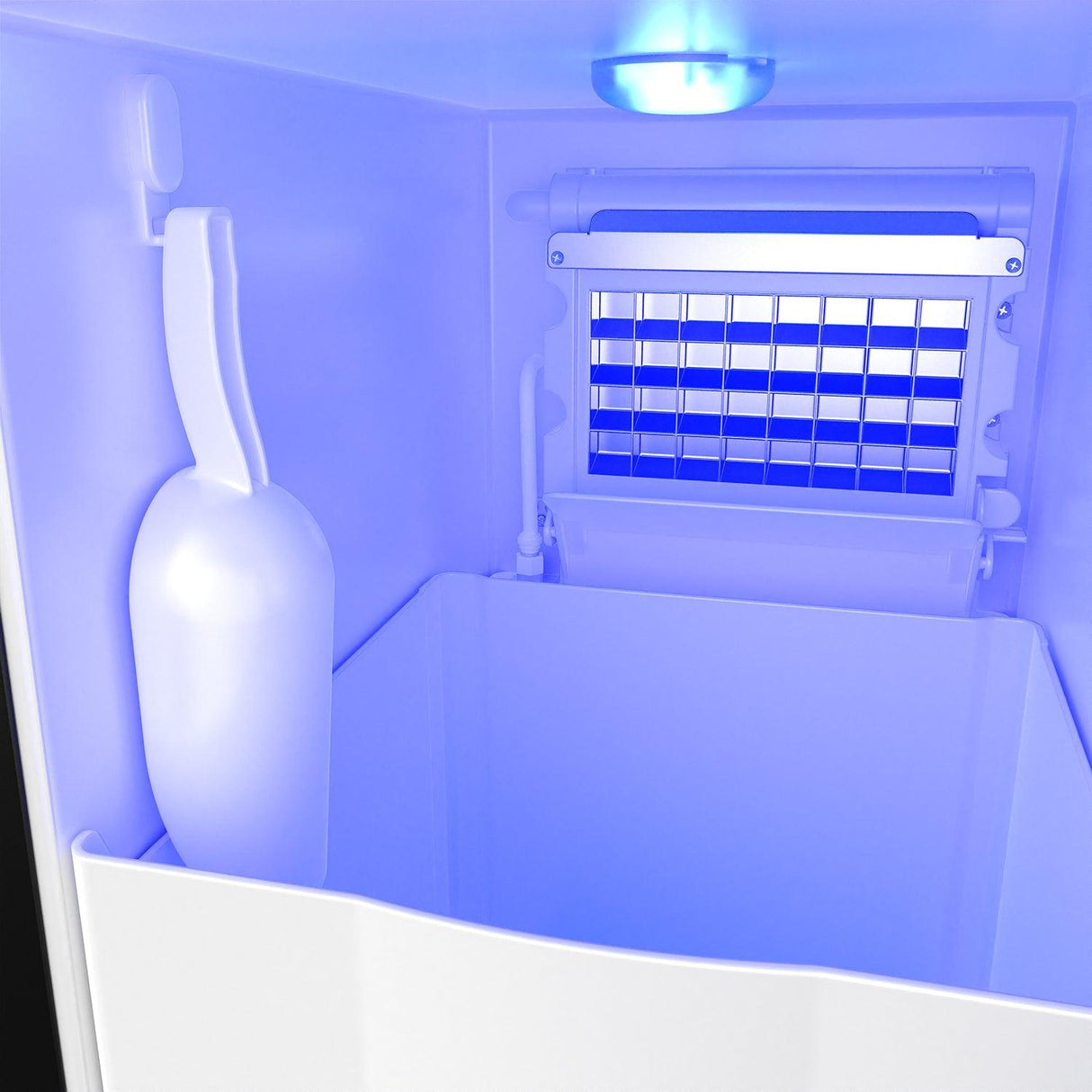 15 Inch Undercounter Built-in/freestanding Ice Maker In Stainless Steel/rose Gold Gordon Ramsay Series