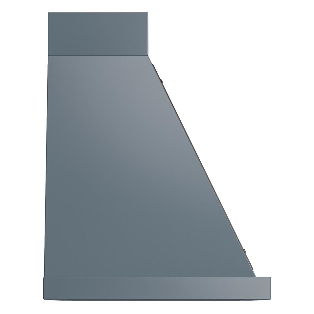 ILVE UANB36BGB Nostalgie Noblesse 36 inch Range Hood (Blue Grey, Burnished)
