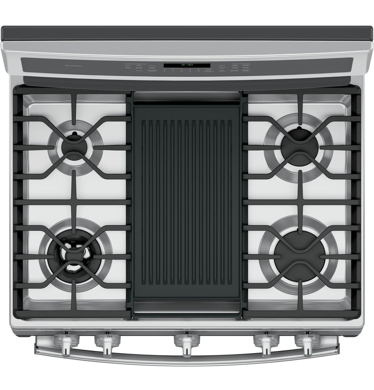 GE Profile™ Series 30" Free-Standing Gas Convection Range with Warming Drawer