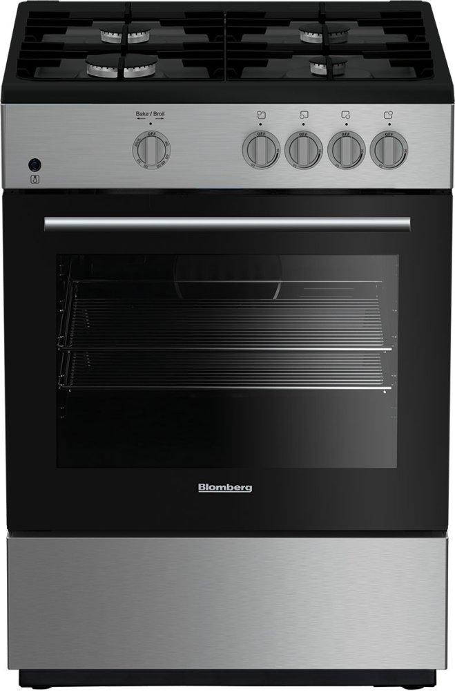 24in Freestanding gas range, Stainless Steel
