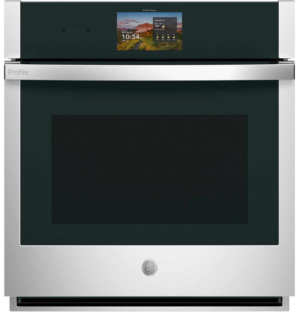 GE Profile™ 30" Smart Built-In Convection Single Wall Oven with No Preheat Air Fry and Precision Cooking