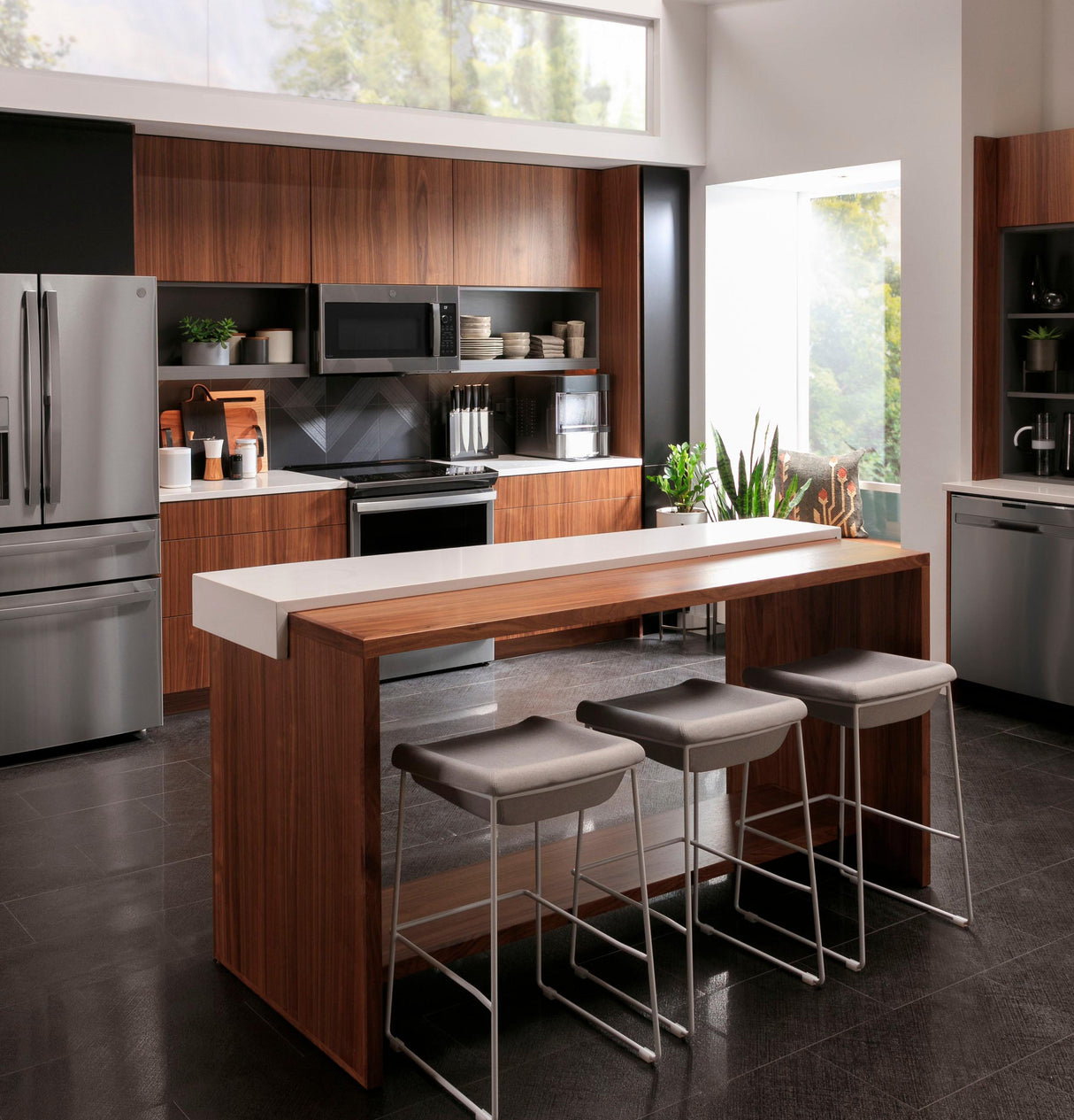 GE Profile™ ENERGY STAR® Fingerprint Resistant Top Control Stainless Steel Interior Dishwasher with Sanitize Cycle & Dry Boost