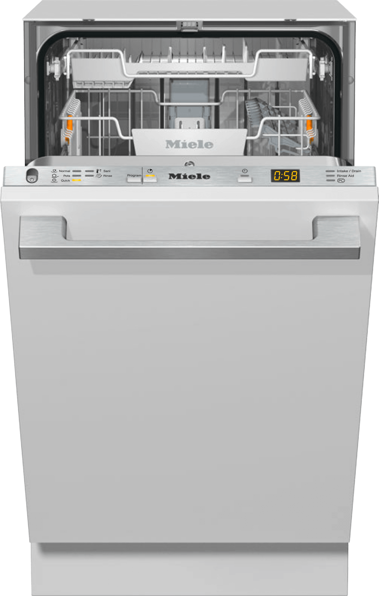 G 5482 SCVi SL Stainless Steel. - Fully integrated dishwasher in tried-and-tested Miele quality at an affordable entry-level price.