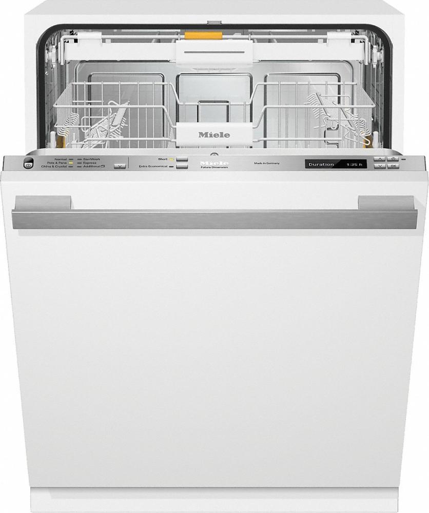 G 6365 SCVi AM Fully-integrated, full-size dishwasher with hidden control panel, 3D cutlery tray and custom panel and handle ready