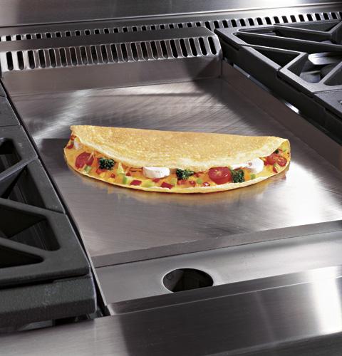 GE Monogram® 48" Professional Gas Cooktop with 4 Burners, Grill, and Griddle( Liquid Propane)