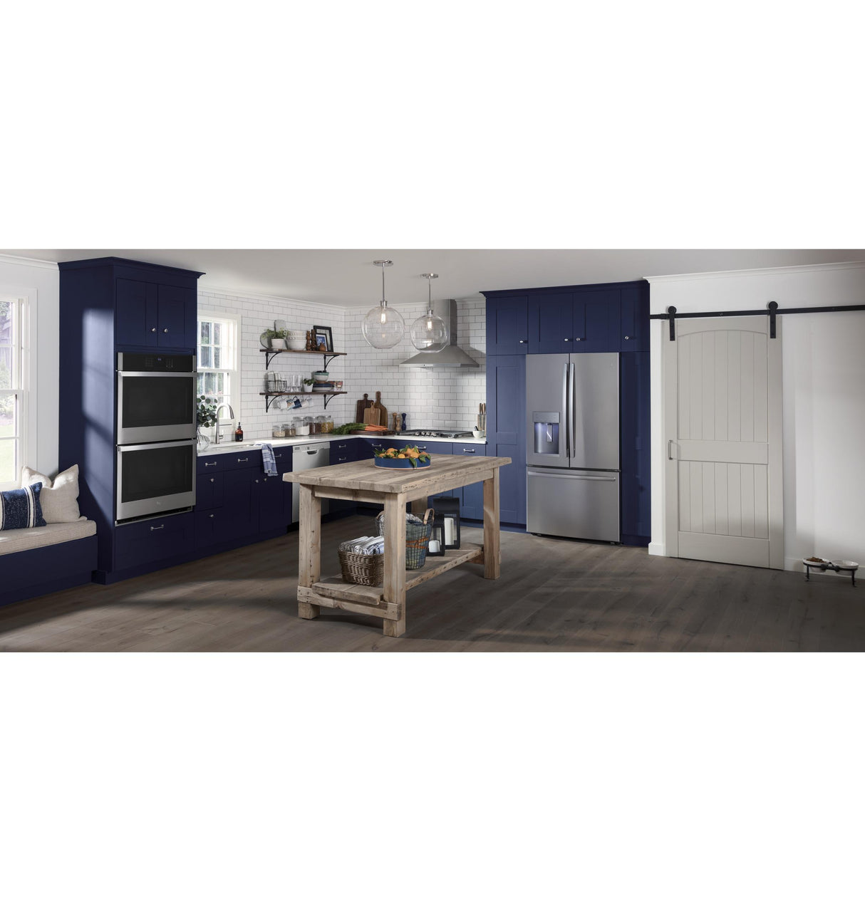 GE® ENERGY STAR® 22.1 Cu. Ft. Counter-Depth French-Door Refrigerator