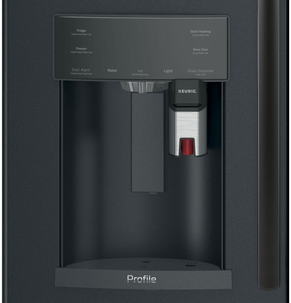 GE Profile™ Series ENERGY STAR® 27.8 Cu. Ft. French-Door Refrigerator with Keurig® K-Cup® Brewing System