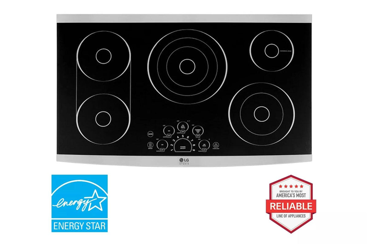 LG STUDIO Electric Cooktop 36" Studio EGO Burner