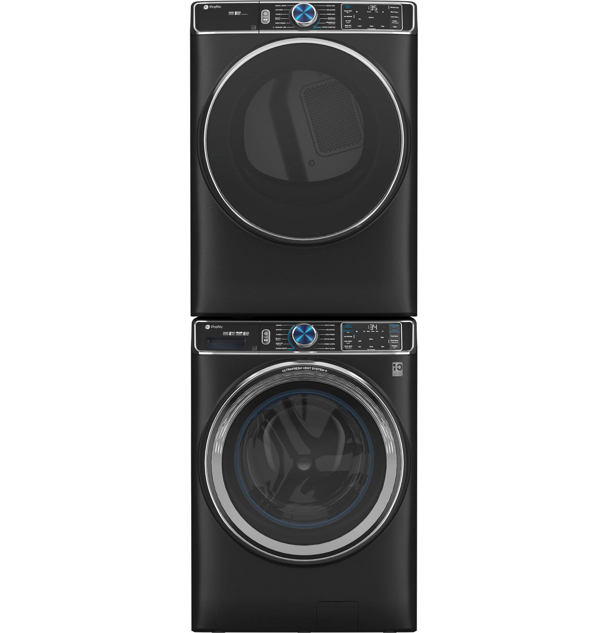 GE Profile™ ENERGY STAR® 7.8 cu. ft. Capacity Smart Front Load Electric Dryer with Steam and Sanitize Cycle