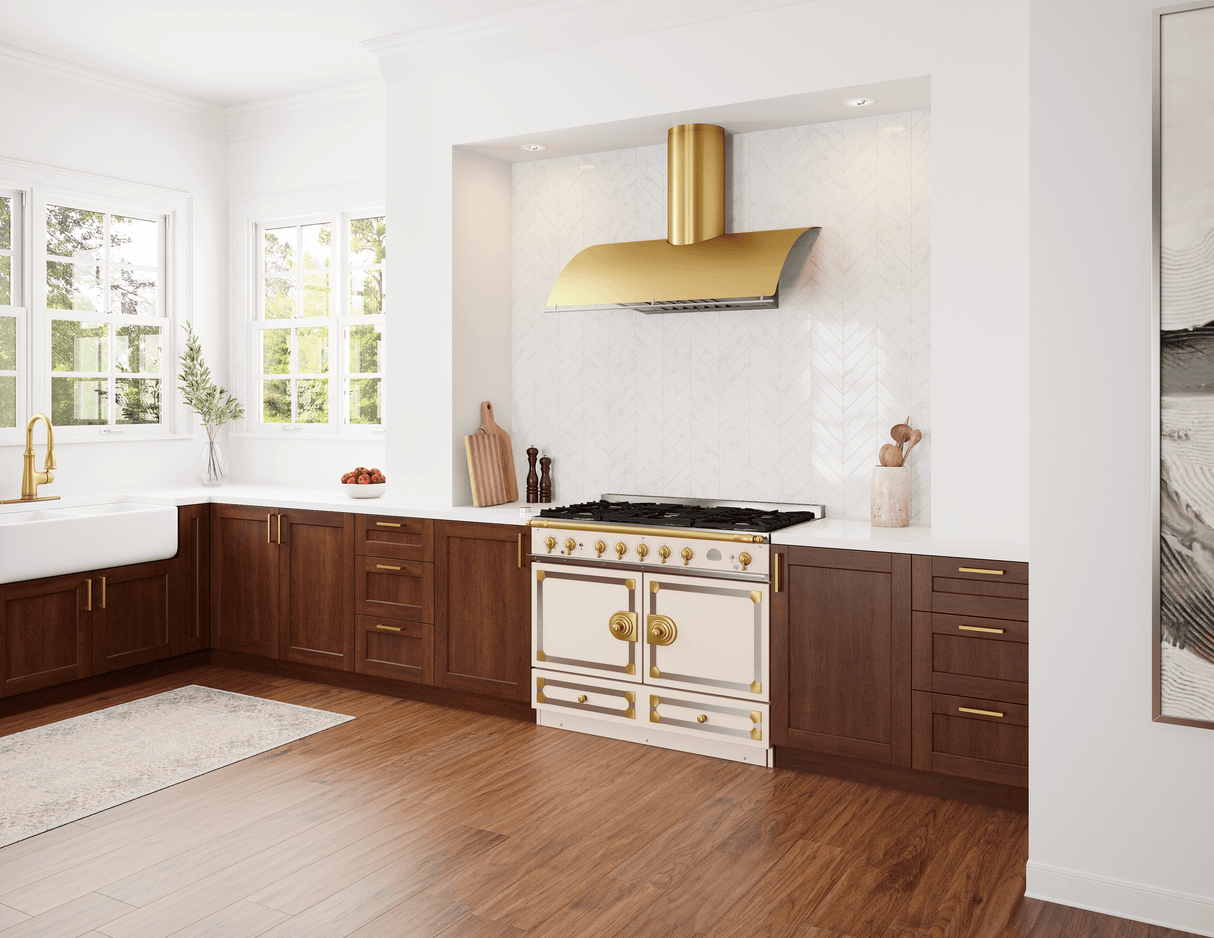 Okeanito, 48in, Brushed Gold, LED, BODY ONLY