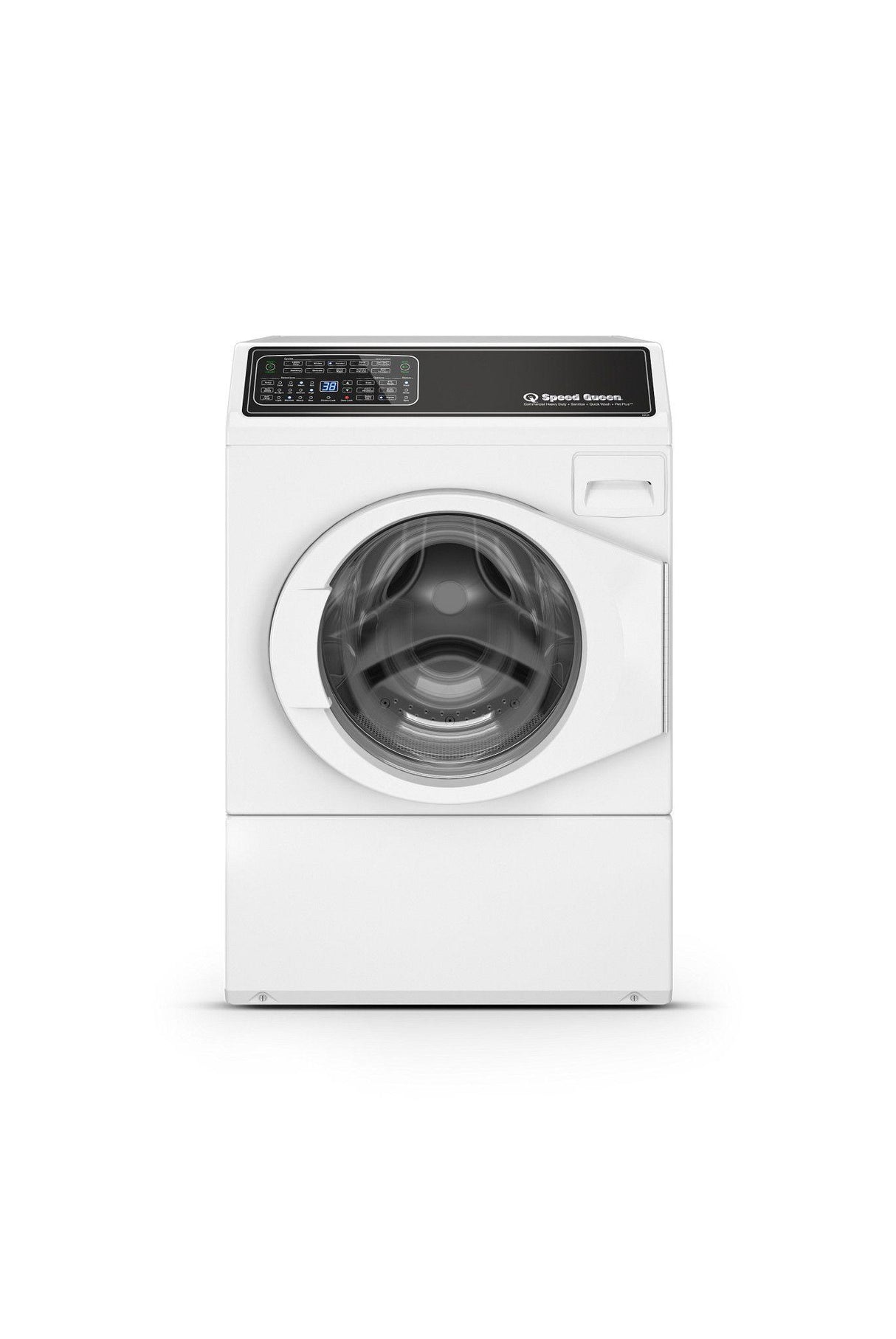 White Front Load Washer w/ Right Hinge
