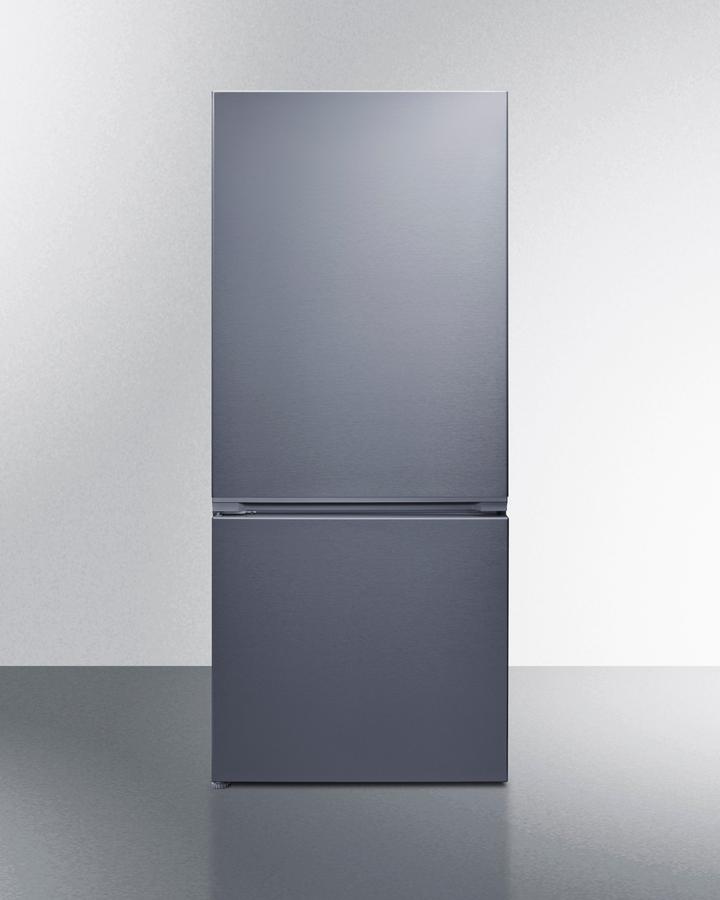 30" Wide Bottom Freezer Refrigerator With Icemaker, Counter Depth