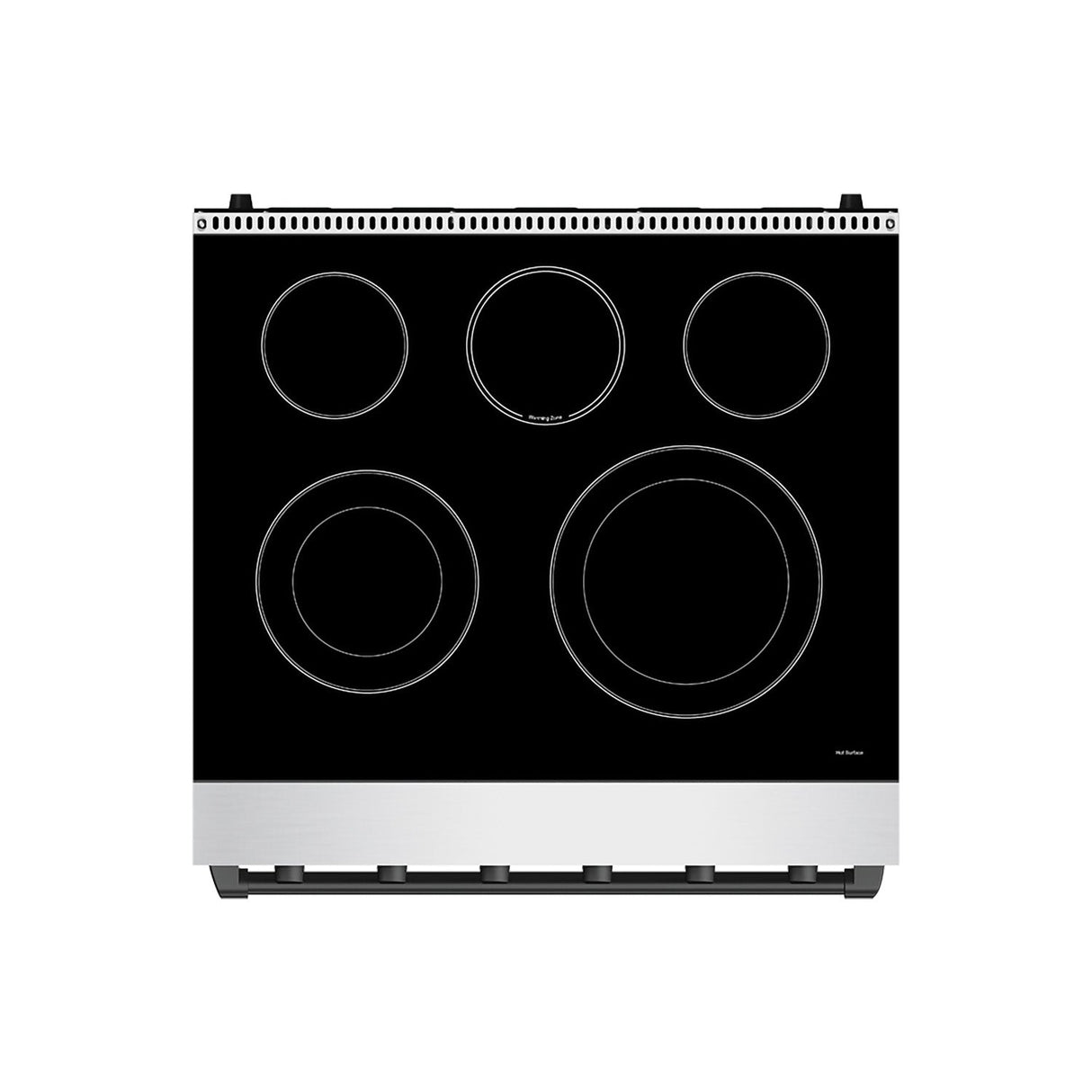 30 Inch Professional Electric Range With Precision Knob Control In Stainless Steel and Black Gordon Ramsay Series