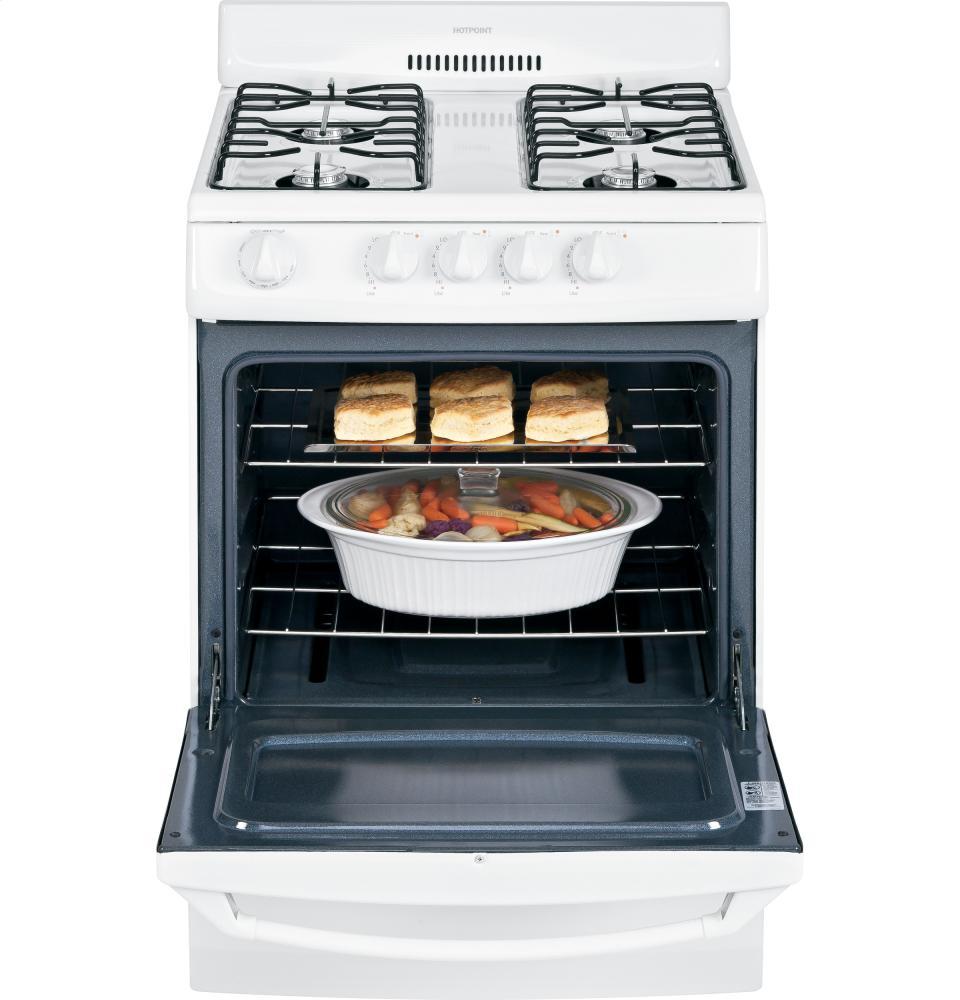 Hotpoint® 24" Free-Standing Gas Range