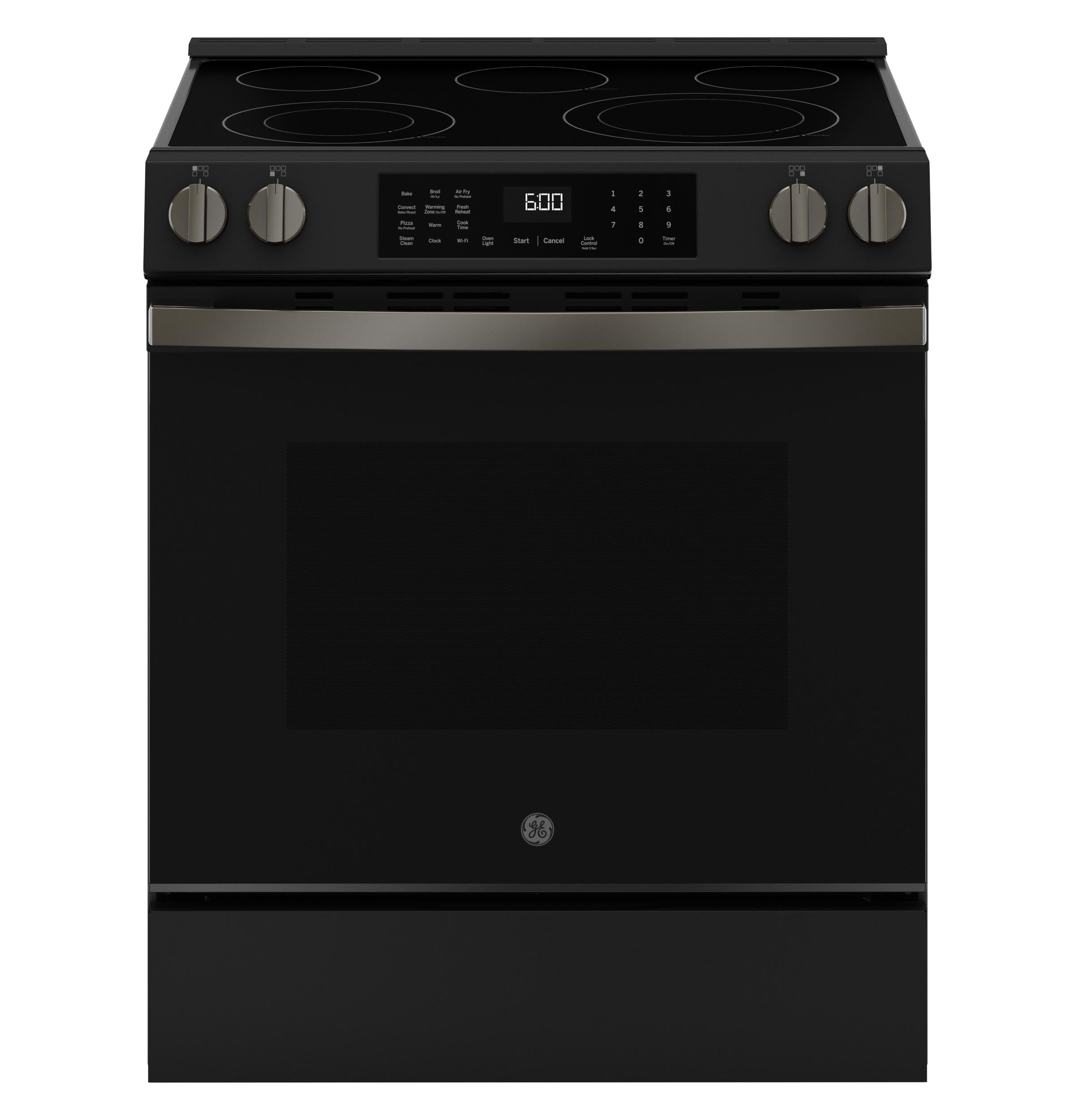 GE® ENERGY STAR® 30" Slide-In Electric Convection Range with No Preheat Air Fry and EasyWash™ Oven Tray