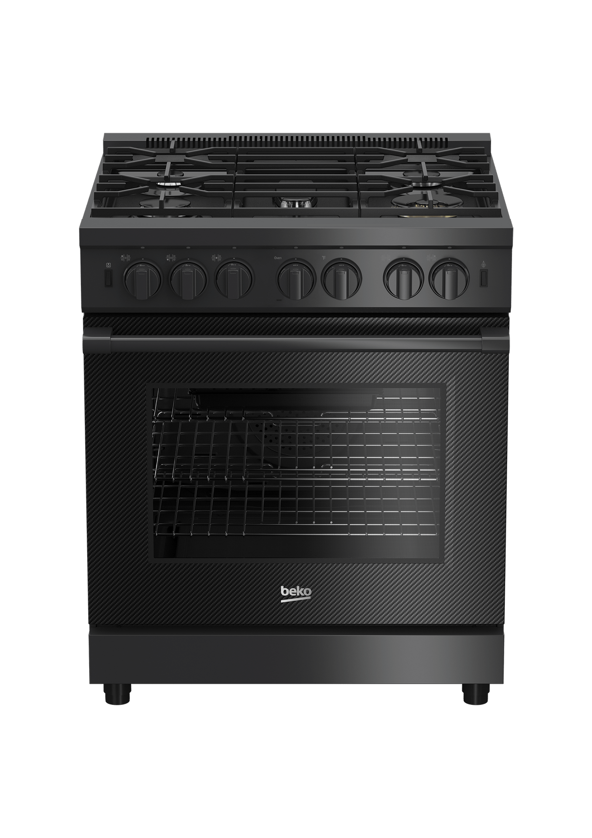 30" Carbon Fiber Pro-Style Gas Range
