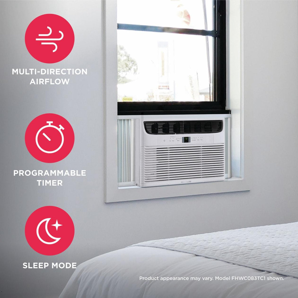 8,000 BTU Window Room Air Conditioner
